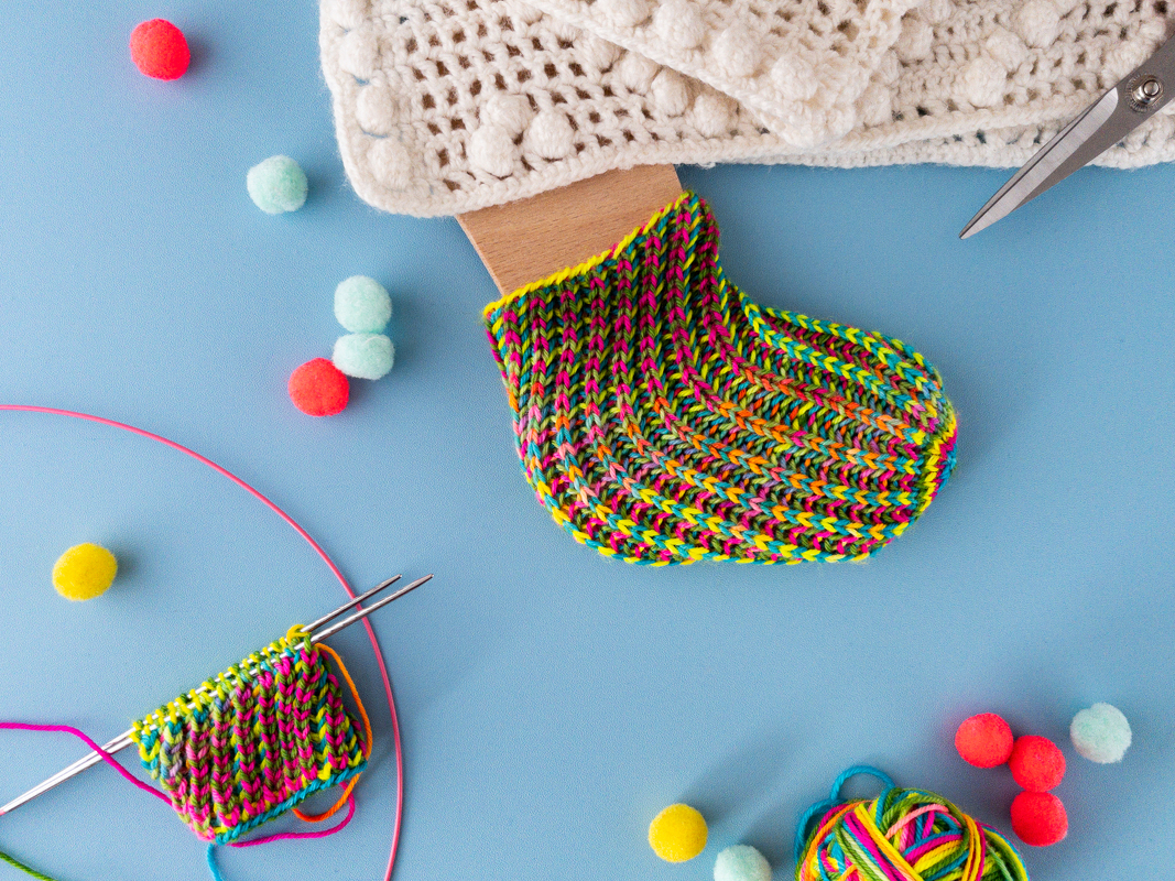 Patentsocken ohne Ferse stricken - Größe 18-41 (Baby, Kind, Erwachsene)