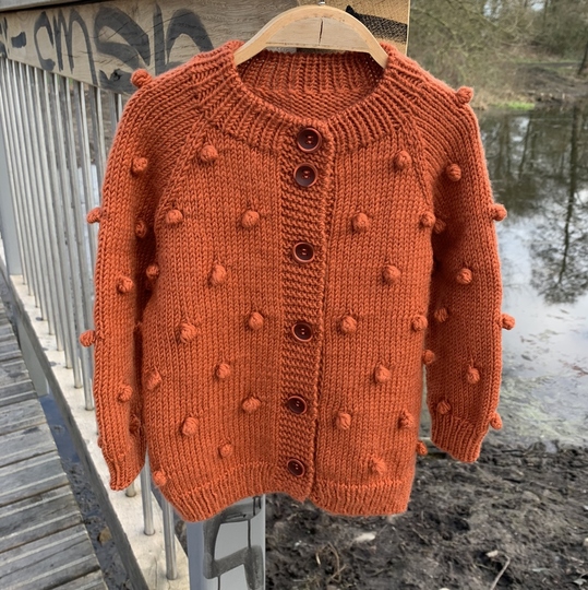 Kinderjacke stricken | PDF-Anleitung downloaden | Dina Größe 68 – 98