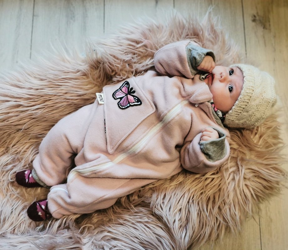 lovely outdoor overall 50-128 Softshellanzug Walkoverall Strampler - Bild 4