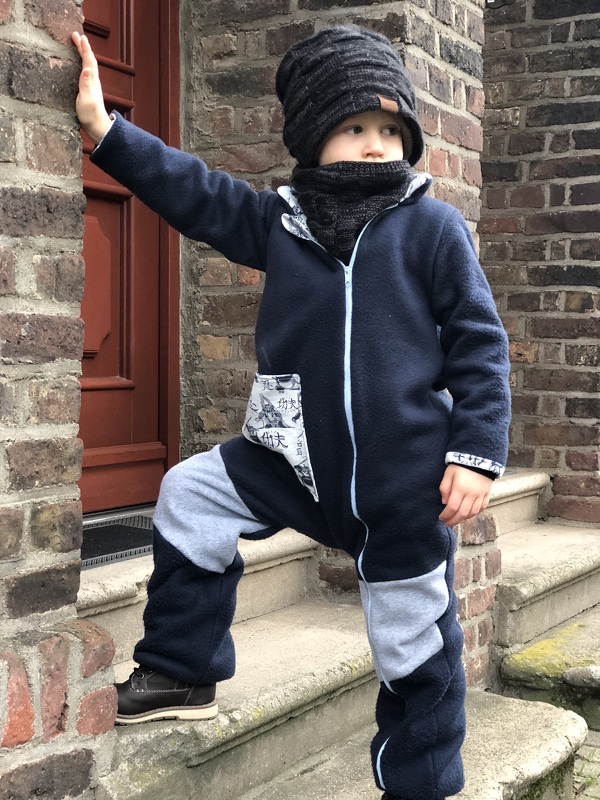 lovely outdoor overall 50-128 Softshellanzug Walkoverall Strampler - Bild 13