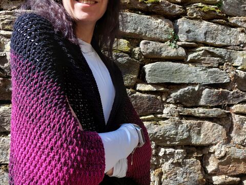 Häkelanleitung Jacke "different" Seelenwärmer häkeln