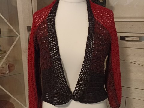 Häkelanleitung 1 Bobbel Jacke Lotte