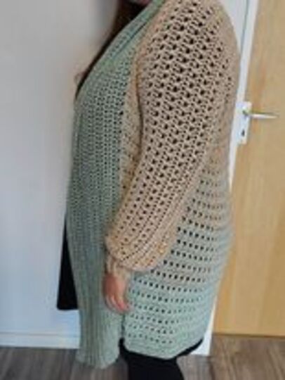 Häkelanleitung 1 Bobbel Jacke Lotte