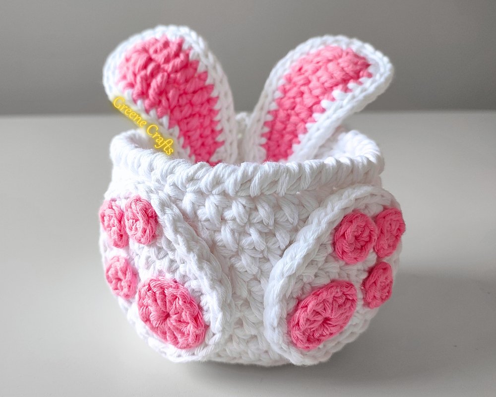 Easter Bunny Basket and Eggs - Spring Crochet Pattern - Image 7