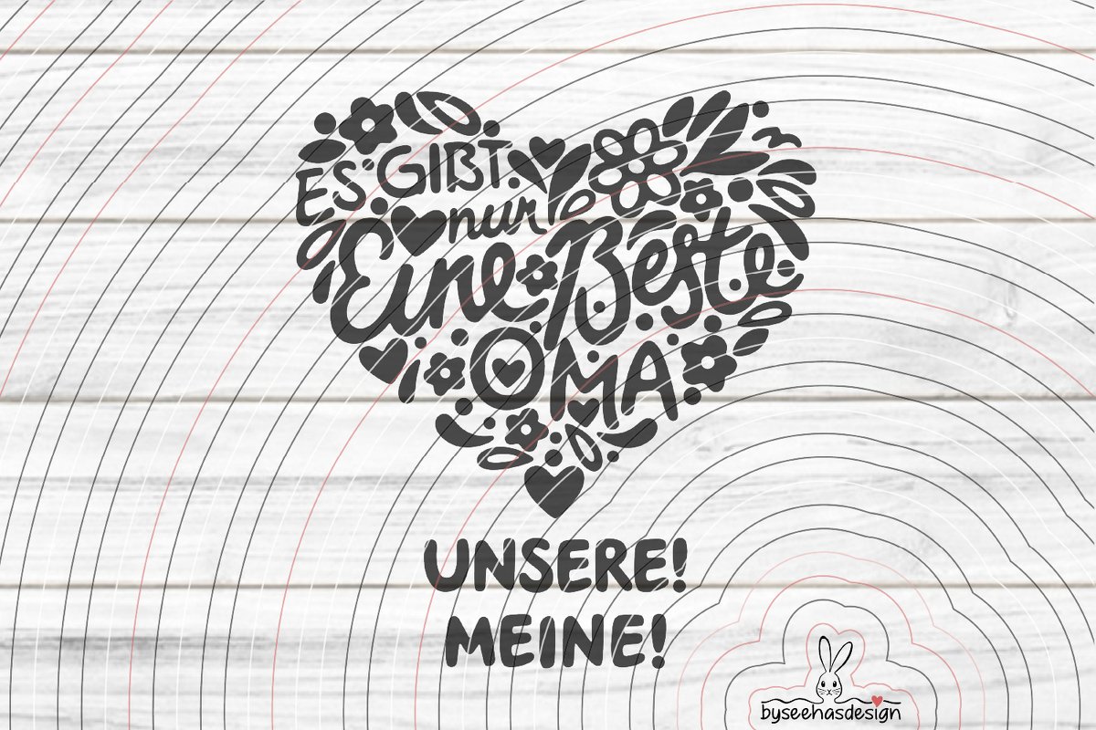 Omaherz Plotterdatei SVG DXF