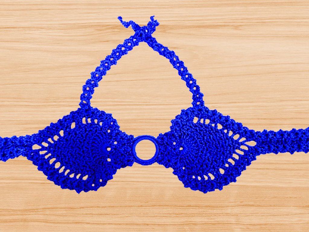 Crochet Pineapple Bra Crop Top Pattern PDF + Video Tutorial – nontycrochet