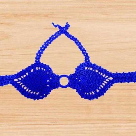 Crochet Pineapple Bra Crop Top Pattern PDF + Video Tutorial – nontycrochet