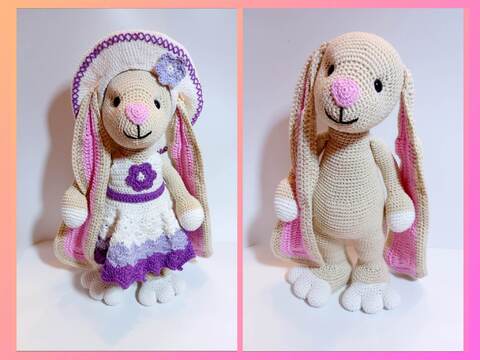 Häkelanleitung / Amigurumi / Lotti Langohr