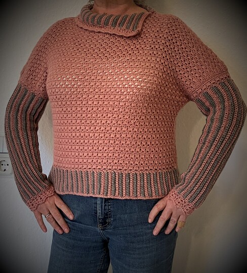 Vintage-Pullover - Häkelanleitung