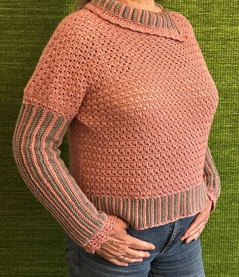 Vintage-Pullover - Häkelanleitung