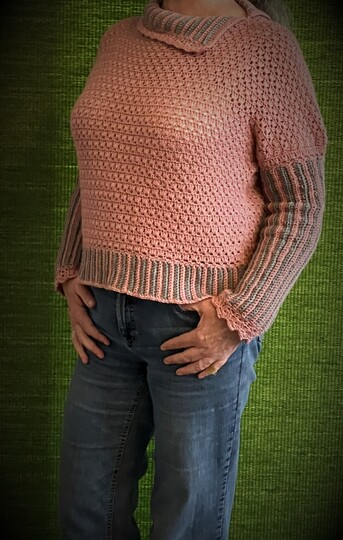 Vintage-Pullover - Häkelanleitung