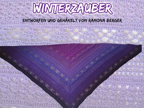 Dreieckstuch "Winterzauber"