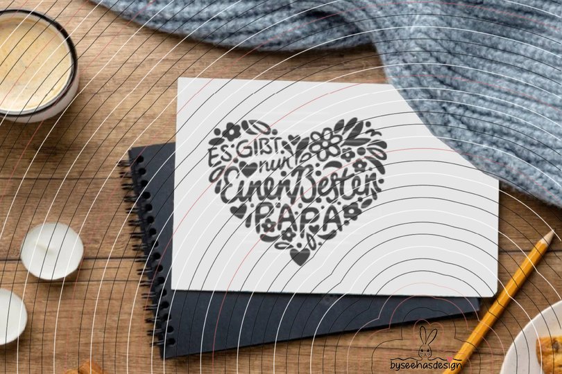 Papaherz Plotterdatei SVG DXF