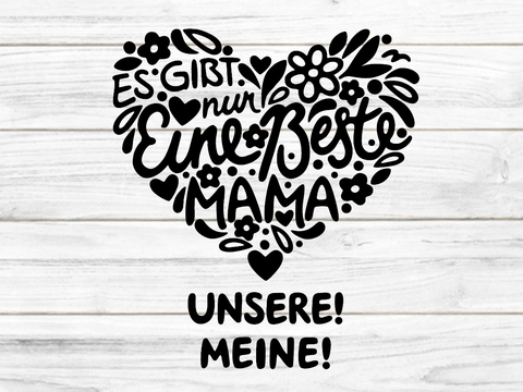 Mamaherz Plotterdatei SVG DXF FCM