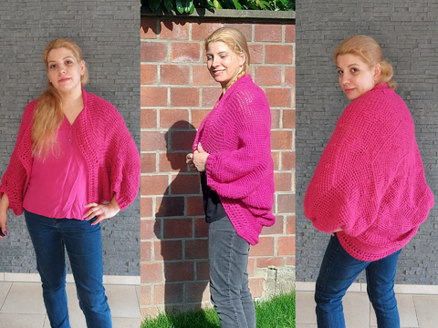 Seelenwärmer häkeln / Download Anleitung Seelenwärmer "Diamonds and Pearls"