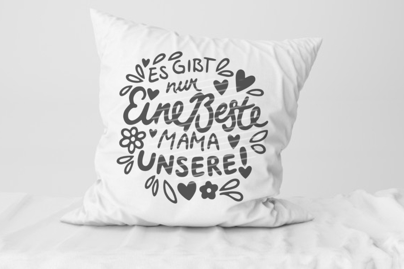 Beste Mama Plotterdatei SVG DXF