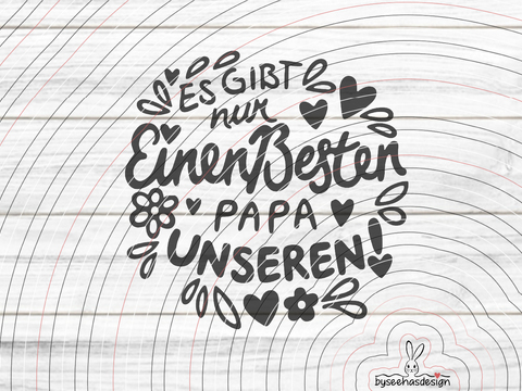 Bester Papa Plotterdatei SVG DXF