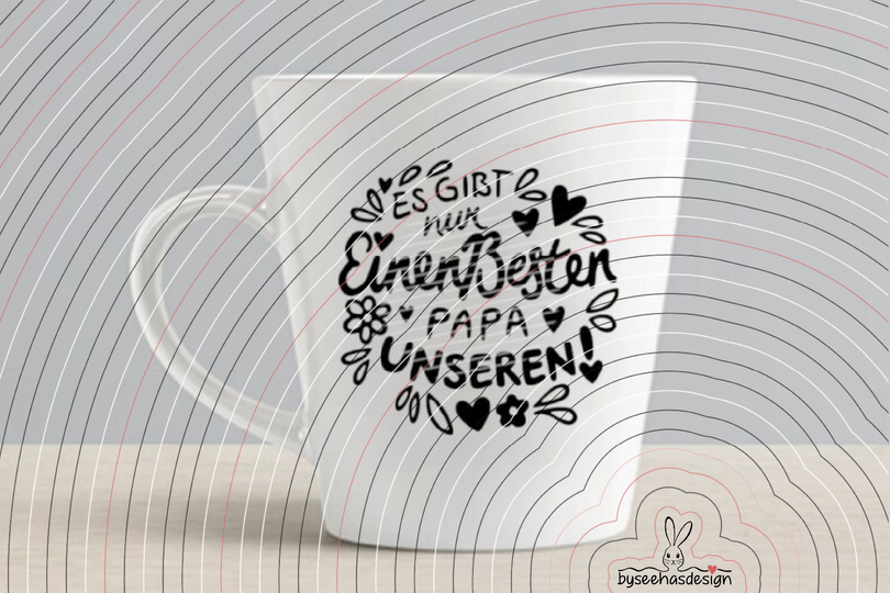 Bester Papa Plotterdatei SVG DXF