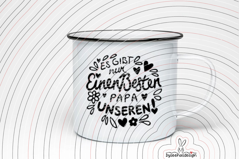 Bester Papa Plotterdatei SVG DXF