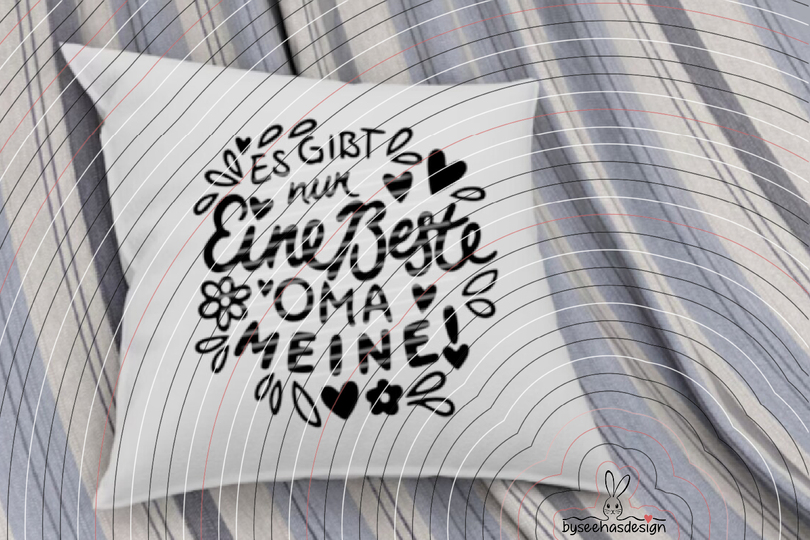 Beste Oma Plotterdatei SVG DXF