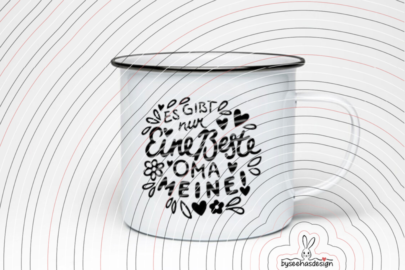 Beste Oma Plotterdatei SVG DXF