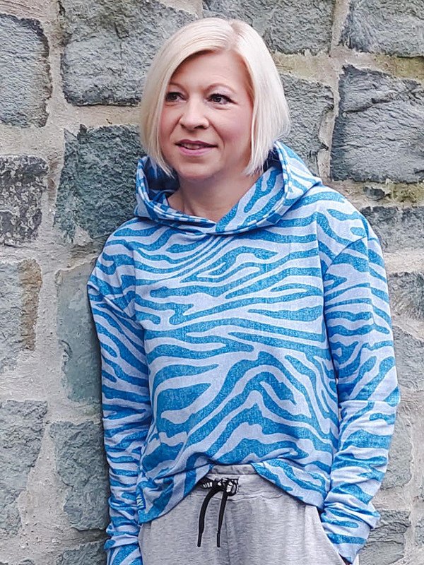 Hoodie Damen – E-Book Schnittmuster Gr. 32-58 – Montana # 141 - Bild 11