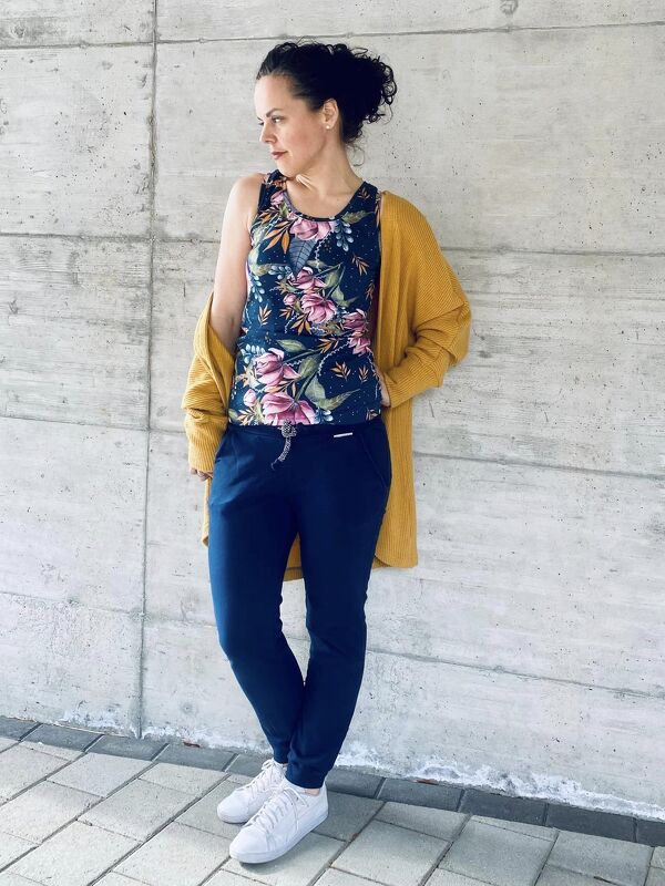 Sweathose Damen – E-Book Schnittmuster Gr. 32-58 – Atlanta # 140 - Bild 10