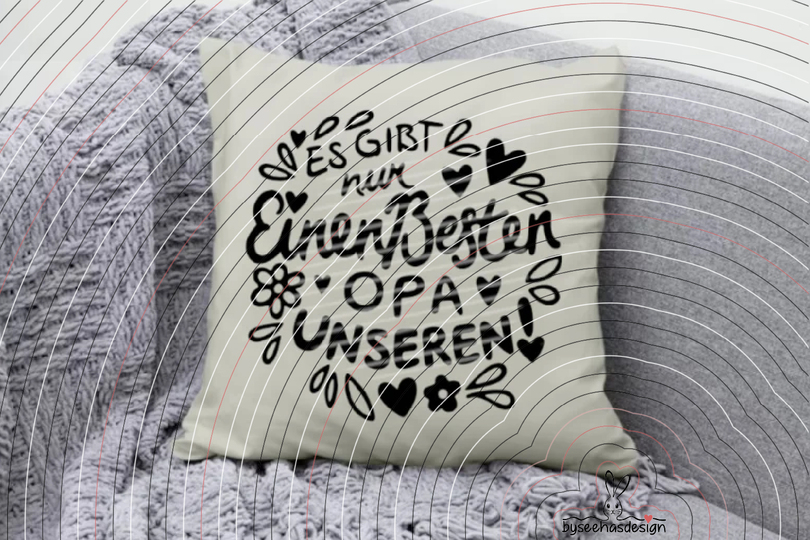 Bester Opa Plotterdatei SVG DXF