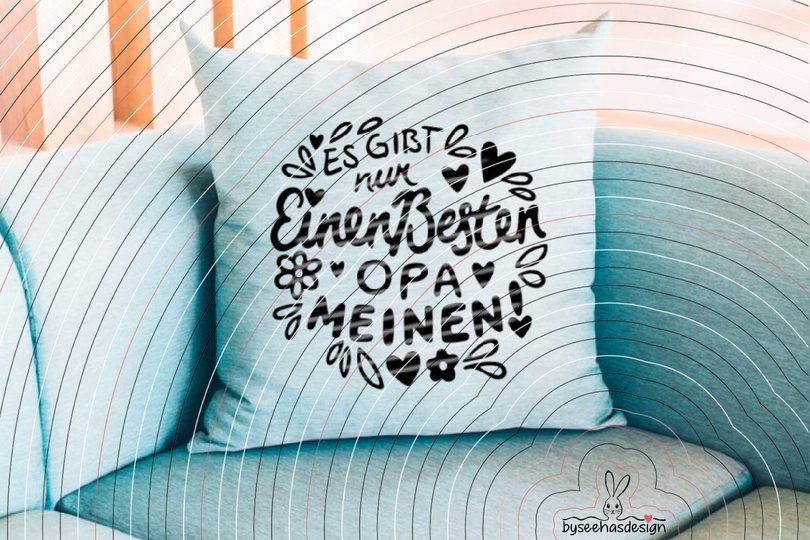 Bester Opa Plotterdatei SVG DXF