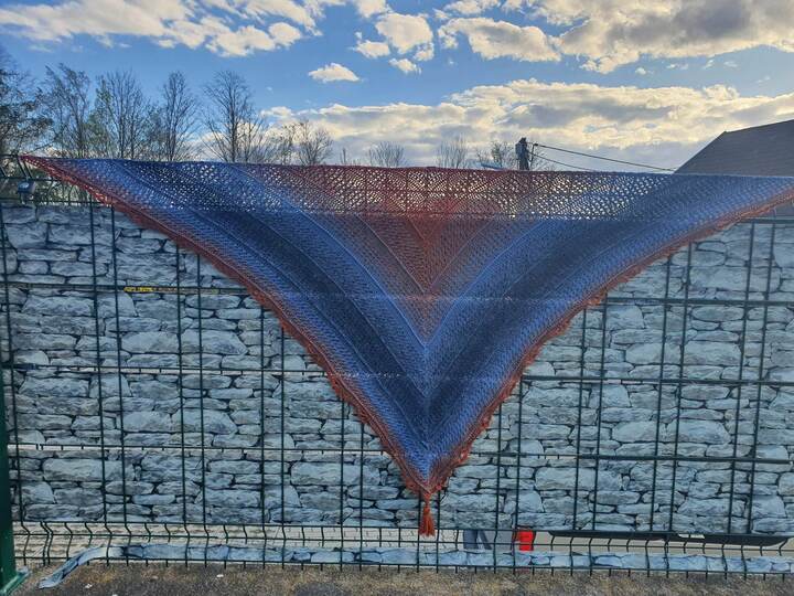 Zitronette - Häkelanleitung für ein stilvolles Dreiecktuch