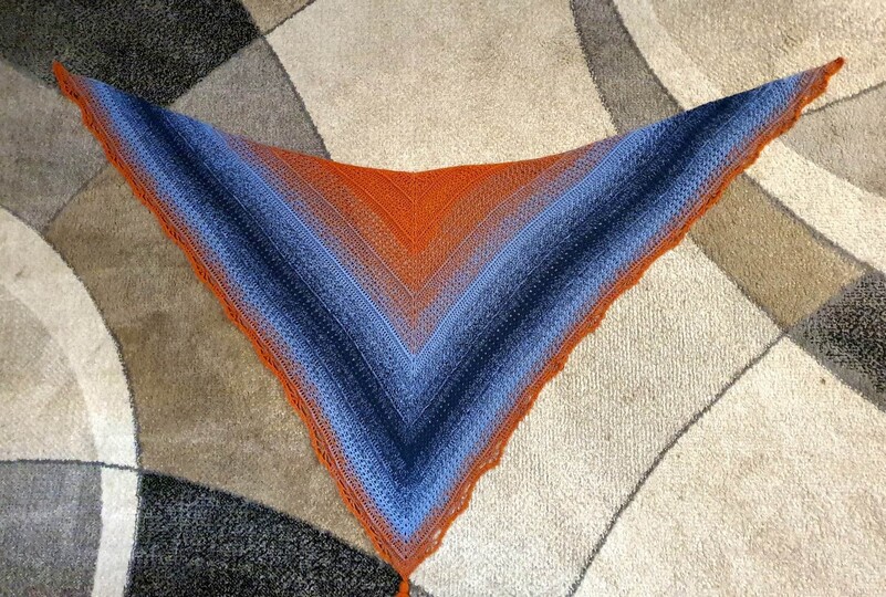 Zitronette - Häkelanleitung für ein stilvolles Dreiecktuch