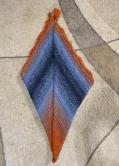 Zitronette - Häkelanleitung für ein stilvolles Dreiecktuch