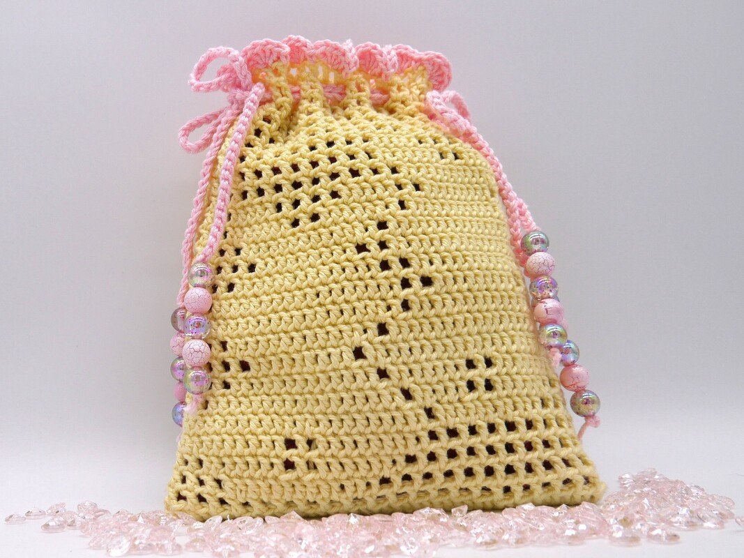 H&auml;kelanleitung Geschenks&auml;ckchen mit Hasenmotiv - Bild 3