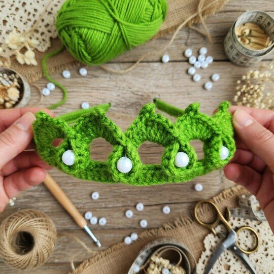 Häkelanleitung Haarband PDF + Video-Tutorial – nontycrochet