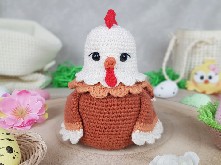 Rosie die Osterhenne PDF Häkelanleitung
