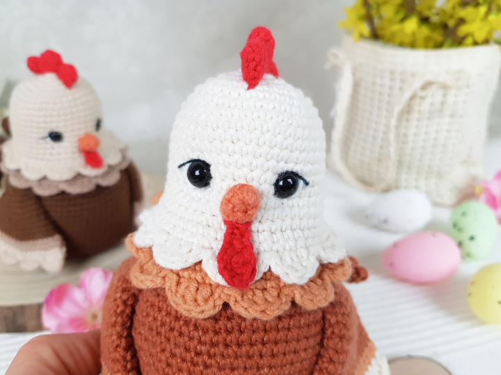 Rosie die Osterhenne PDF Häkelanleitung