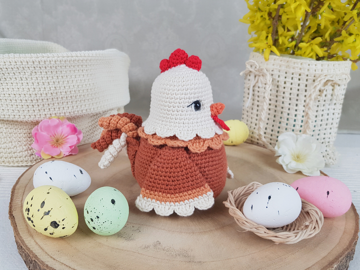 Rosie die Osterhenne PDF Häkelanleitung