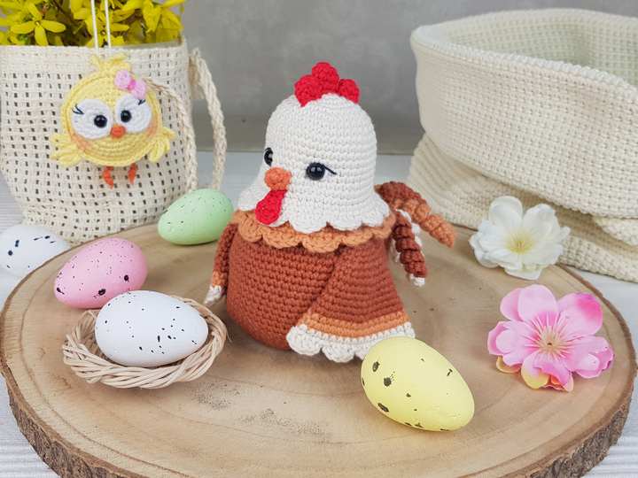 Rosie die Osterhenne PDF Häkelanleitung
