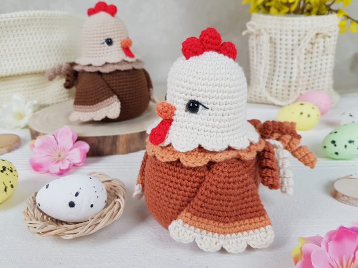 Rosie die Osterhenne PDF Häkelanleitung