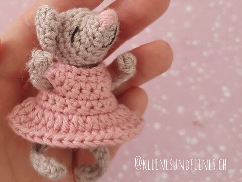 Häkelanleitung Babymäuschen Ida - PDF Datei