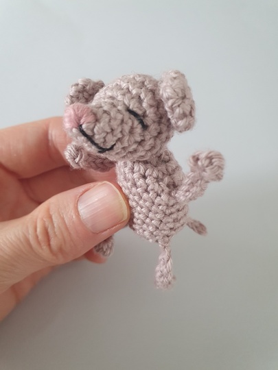 Häkelanleitung Babymäuschen Ida - PDF Datei