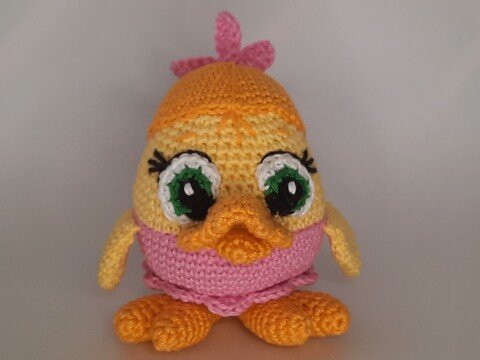 Patricia das Küken - Amigurumi Häkelanleitung