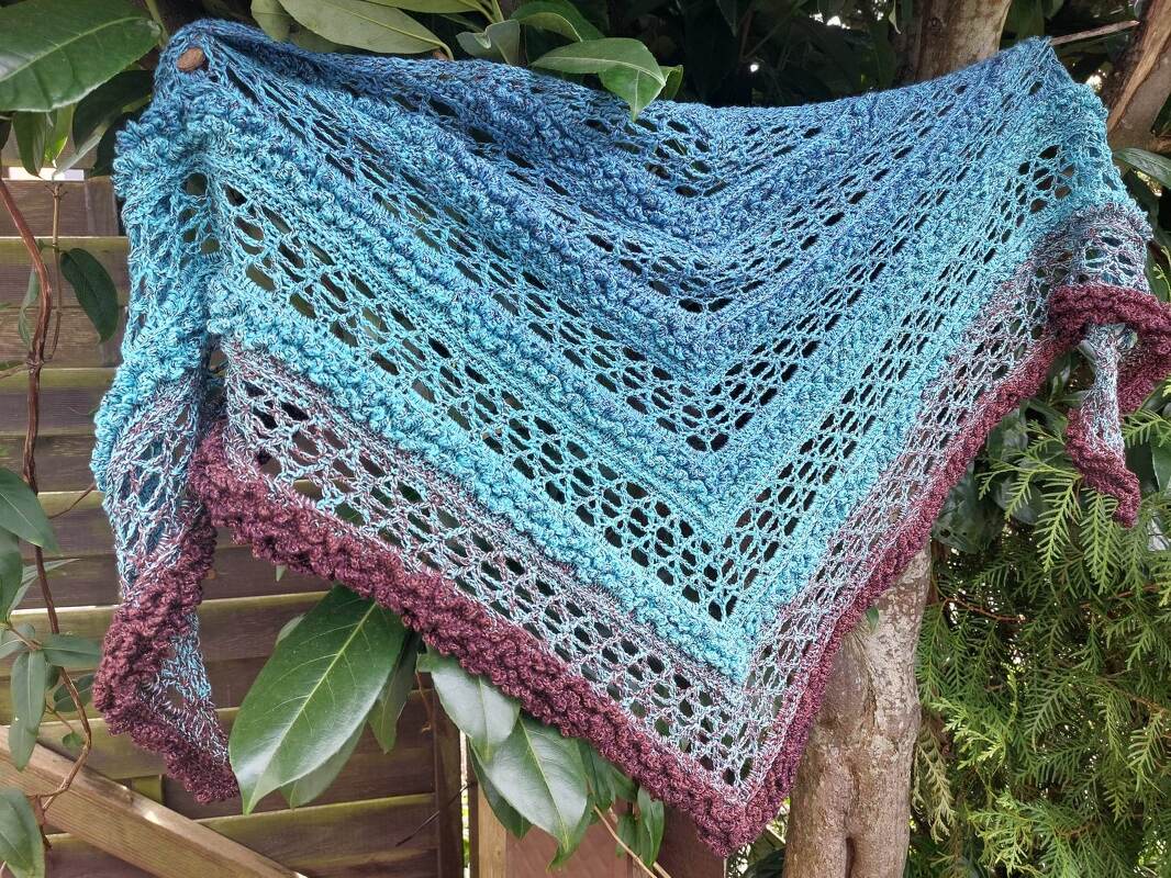 Sommer-Rüschi - ein aussergewöhnliches Tuch - flach & klassisch - Bild 14