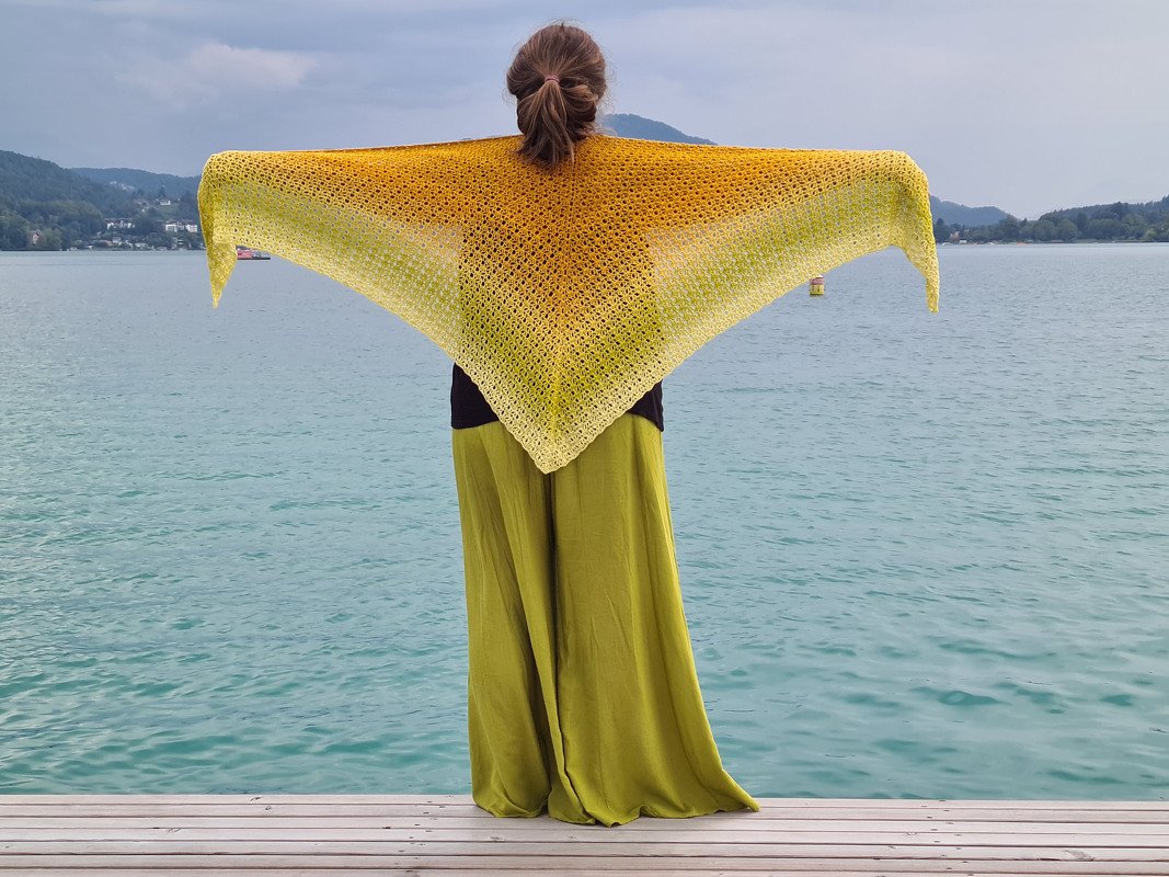 Mad Makadi - Häkelanleitung Dreieckstuch *anfängertauglich* - Bild 2