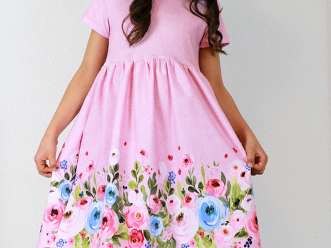 Curved Dress - Gr. 86 - 164