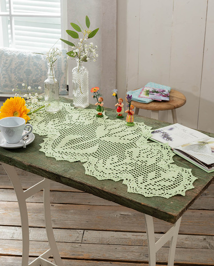 3-tlg Spalier aus Blumen