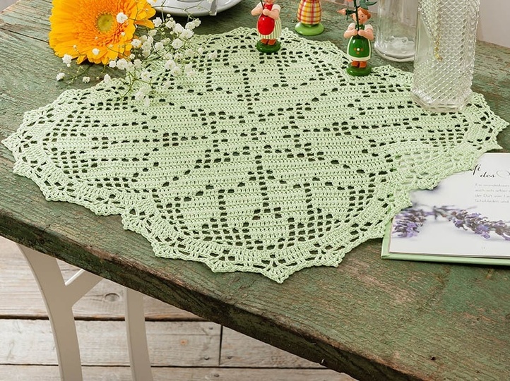 3-tlg Spalier aus Blumen