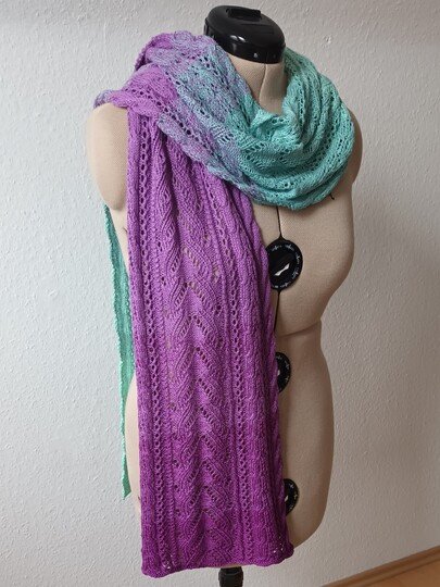 Strickanleitung für den Schal "Sophia"