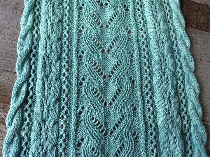 Strickanleitung für den Schal "Sophia"