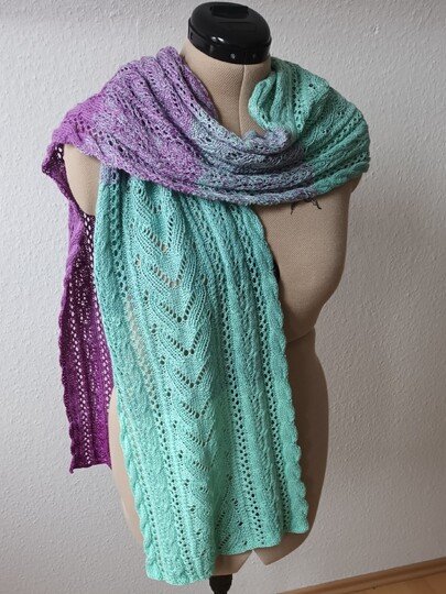 Strickanleitung für den Schal "Sophia"